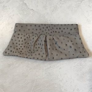 Laura Merkin Louise Ostrich Clutch